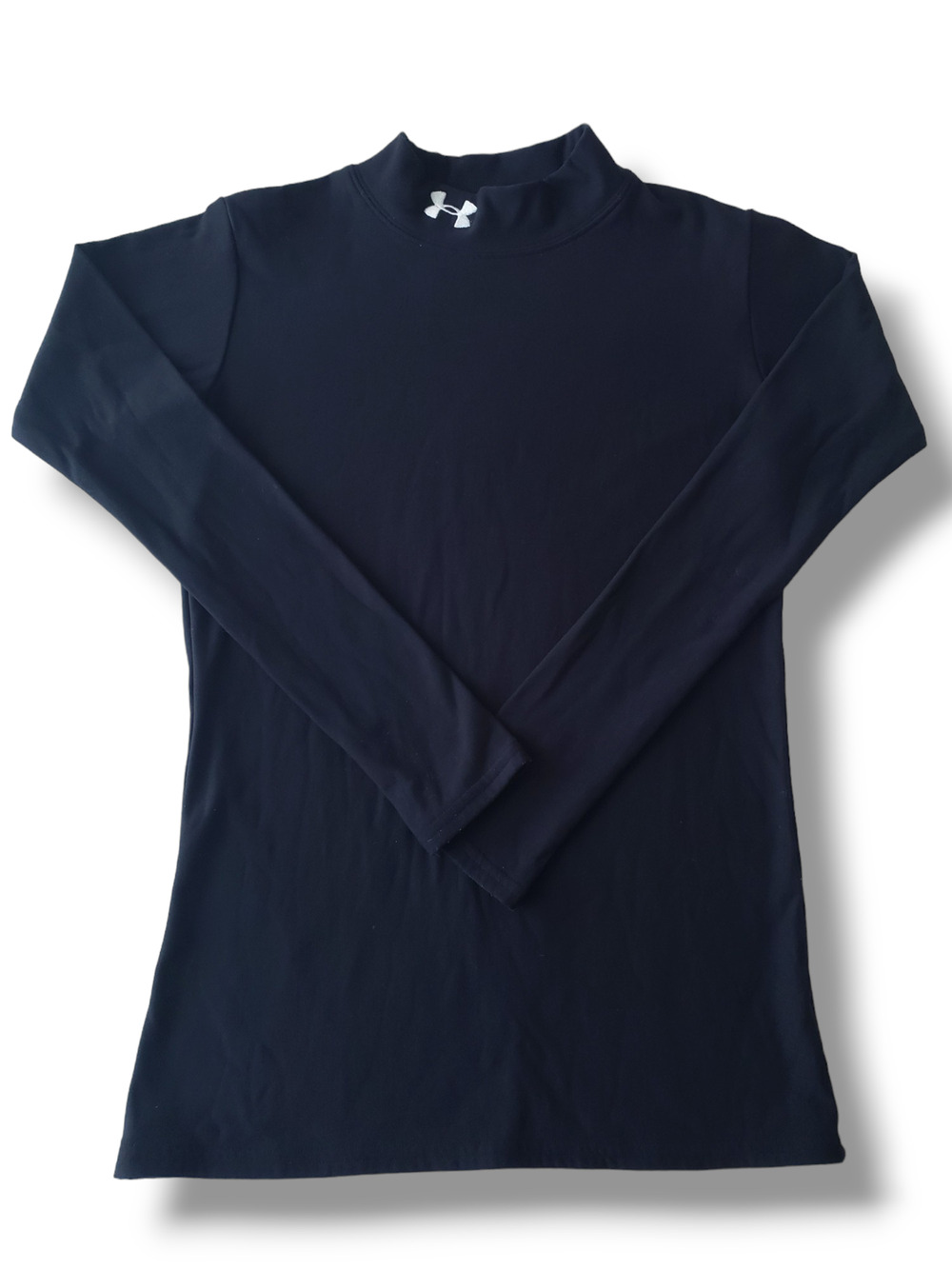 Under Armour YXL Coldgear Black Mock Neck Undershirt